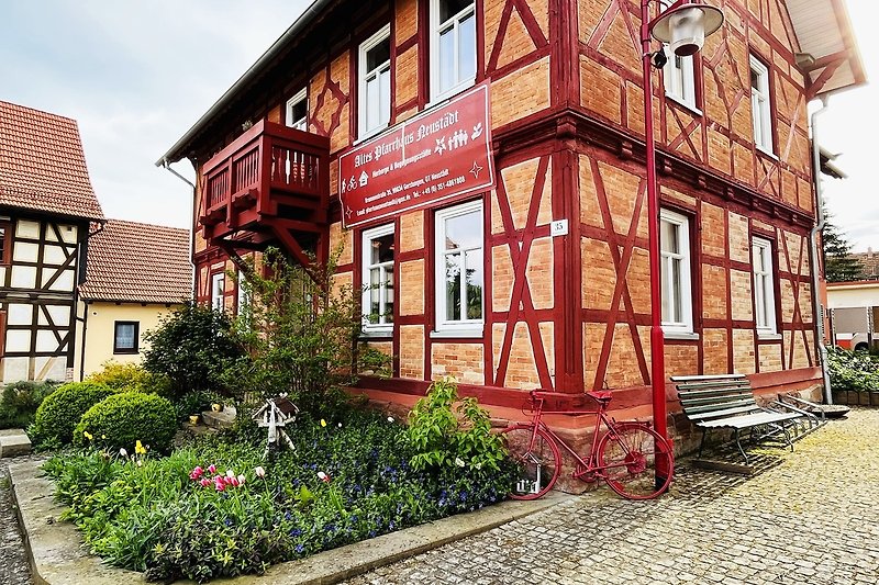 Das alte Pfarrhaus in Neustädt, bei Gerstungen