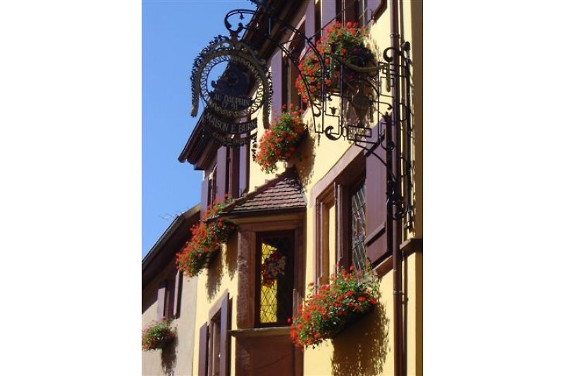 Gueberschwihr, schilderachtig dorp in de Elzas