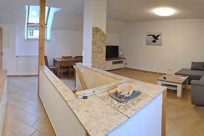 Ferienhaus Ferienwohnung in der Seenplatte 300 m bis zum See