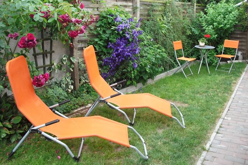 omheind tuintje 25m²