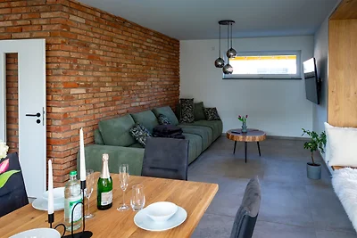 Bungalow mit Salzwasserpool, Sauna