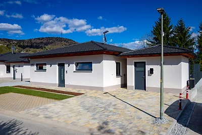 Bungalow mit Salzwasserpool, Sauna