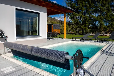 Bungalow mit Salzwasserpool, Sauna