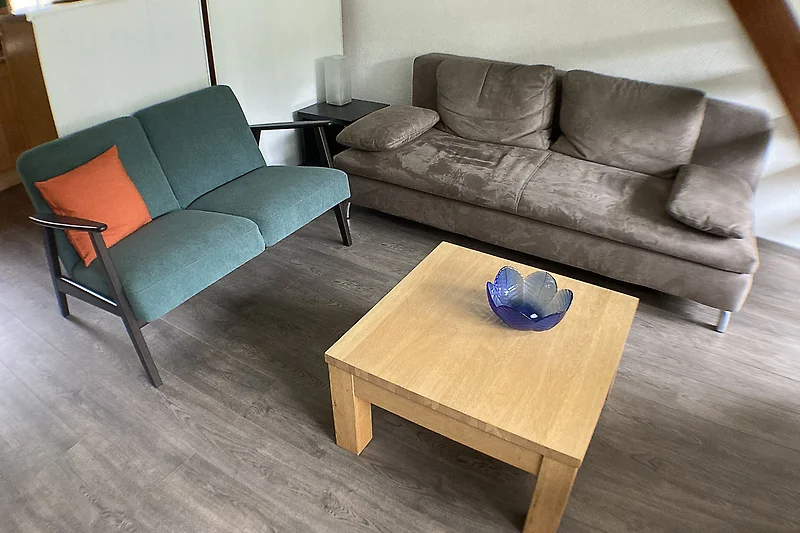 Gezellige zithoek in de woonkamer