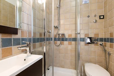 Blue apartment 70 m from beach