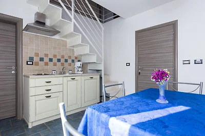 Blue apartment 70 m from beach