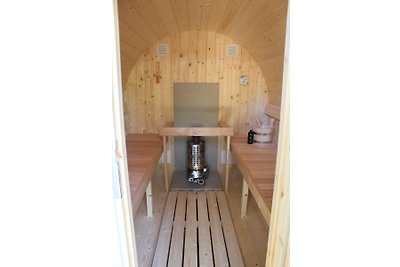 4p chalet in bos met sauna & hottub