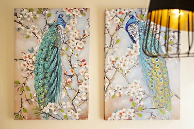 Blue Peacock