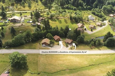 7. Beau chalet rondins 6/8 p, 3 ch, 85 m² N