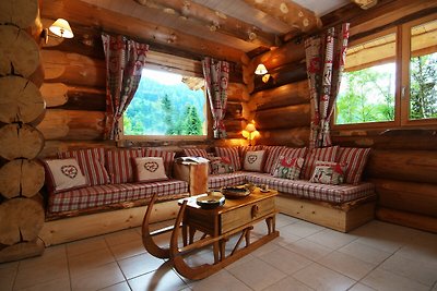 912. Superbe chalet rondins 10/12p, 140m²,...