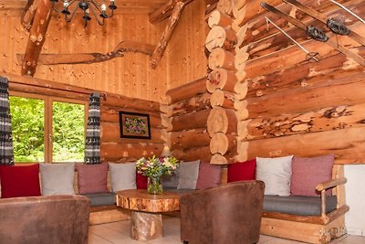 916. Magnifique chalet rondins 14/16p, 220m²,...