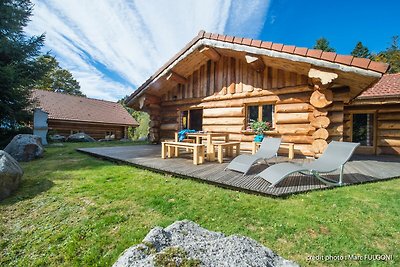 5. Superbe chalet rondins 4/6 p, 2 ch, 65m²,...