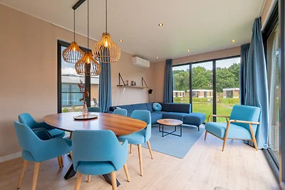 Waterlodge 6 Deluxe met sauna en hottub