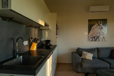 Waldlodge Royal mit Sauna | Hundezaun | 2...