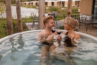 Wasserlodge 6 Deluxe mit Sauna und Hottub