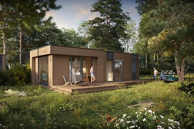 Spa-Lodge mit Hot Tub & Innen-Sauna | 2 Pers.