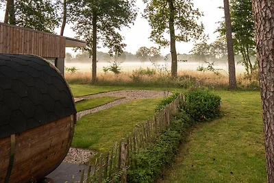 Waldlodge Royal mit Sauna | Hundezaun | 2...