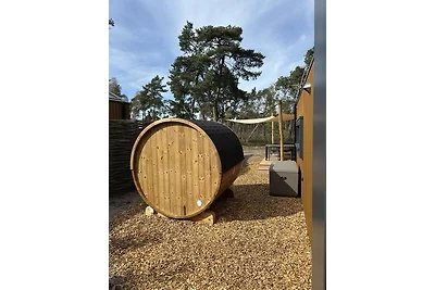Wald-Lodge mit Hot Tub & Sauna | 4 Pers.