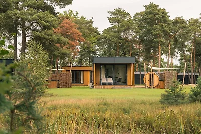 Wasser-Lodge mit Hot Tub & Sauna | 2 Pers.