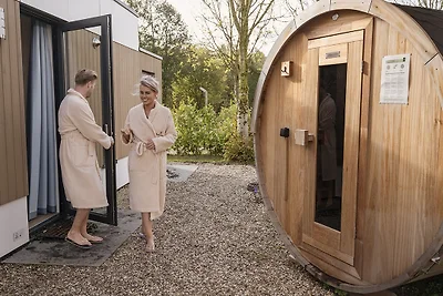 Parklodge 6 met hondenhek, sauna en hottub