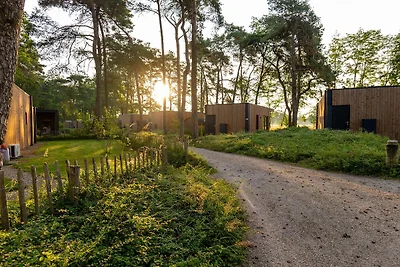 Waldlodge Royal mit Sauna | Hundezaun | 2...