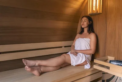 Parklodge mit Whirlpool & Sauna | Hundezaun |...