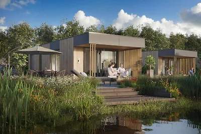 Wasser-Lodge mit Hot Tub & Sauna | 2 Pers.