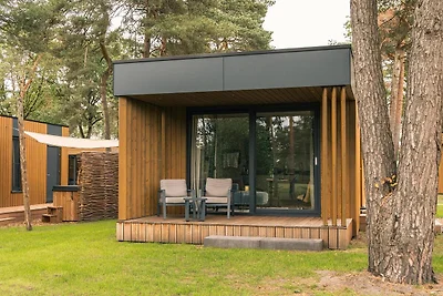 Wasser-Lodge mit Hot Tub & Sauna | 2 Pers.