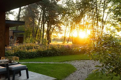 Waldlodge Royal mit Sauna | Hundezaun | 2...