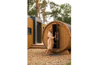 Wald-Lodge mit Hot Tub & Sauna | 4 Pers.