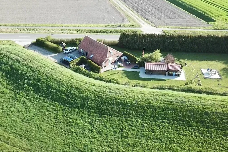 Das Ferienhaus von Oben
