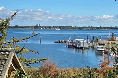 Reetdachhaus mit Wasserblick Garten und Kamin