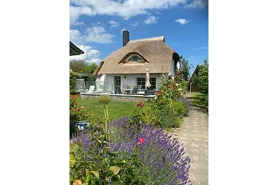 Reetdachhaus mit Wasserblick Garten und Kamin