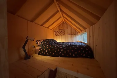 Cosy cabin in a mediterranean food forest