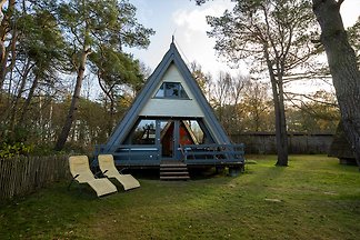 Finnhütte Robbe mit Sauna direkt an der Ostsee