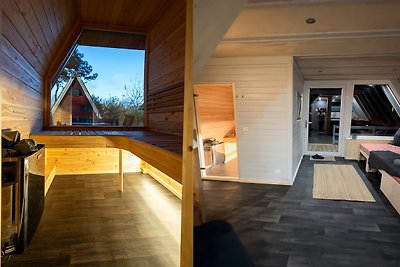 Finnhütte Robbe mit Sauna direkt an der Ostsee