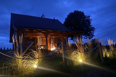 Ferienhaus am See mit WhirpoolSeeblick, Polen