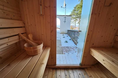 Ferienhaus Sealodge mit Seeblick, Sauna, Kamin an der Ostseeküste