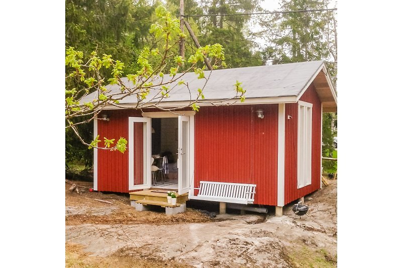 Das Nebenhaus mit Sauna, Bad und extra Schlafzimmer 