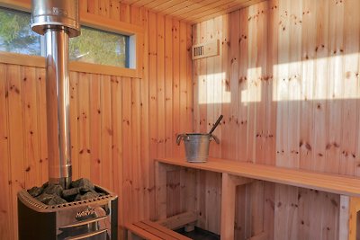 Casa de vacaciones con sauna directamente en el lago
