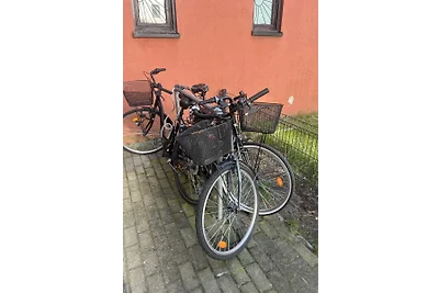 Boho-Apartment am Hafen,mit Fahrradern und Parkplatz