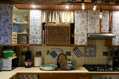 Boho-Apartment am Hafen,mit Fahrradern und Parkplatz