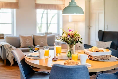 Ferienwohnung Teve im Reethus Mühlenlund