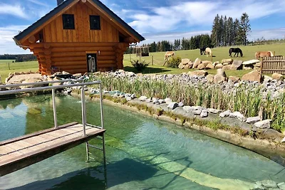 Naturstammhaus Chalet Wiese