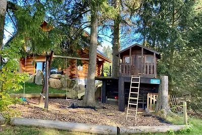 Naturstammhaus Chalet Wiese