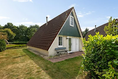 De Steenhoeve - 6 persoons vakantiehuis aan een visvijver op vakantiepark 't Hooge Holt