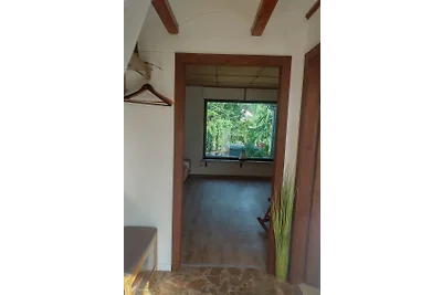 Ferienhaus am Wasser mit Boot und Whirlpool