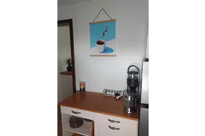 Ferienhaus am Wasser mit Boot und Whirlpool