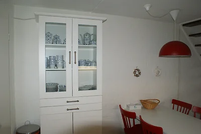 Huisje blauw