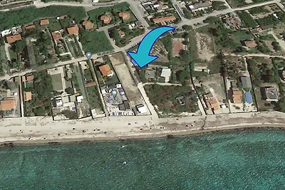46 Meter vom Strand entfernt